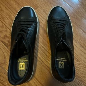 Black Italian Leather Shoes